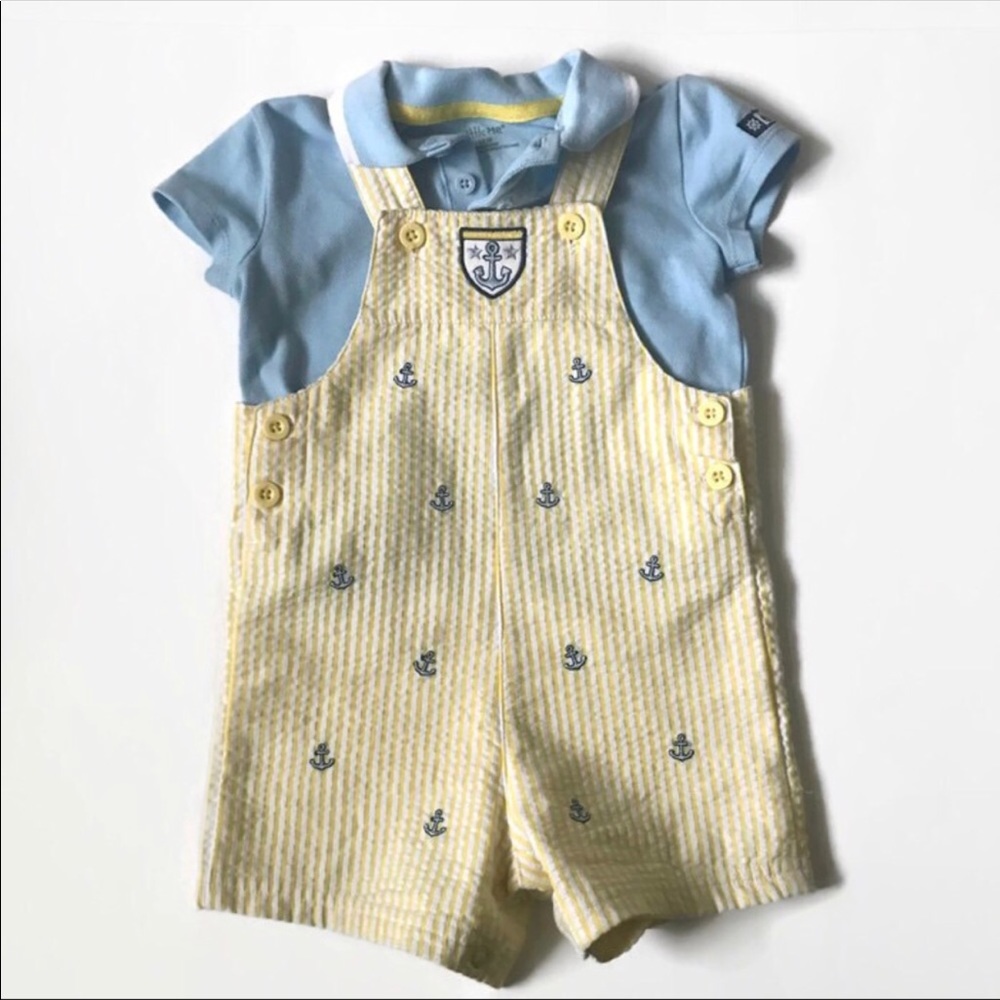 Little Sailor Coverall Set